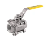 Full Port, 3 Piece 4 Bolt, Swing Out Body, Threaded Connection, 1000 WOG