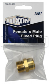 PW-AL456 - Female x Male Fixed Plug - Retail Packaged