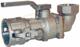 DBS61-200 - Bayloc® Dry Disconnect Coupler x 90° Swivel Female NPT
