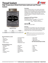 Jomar Nickel Anti-Seize Lubricant and Thread Sealant