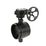 Grooved Butterfly Valve EPDM w/Gear Operator