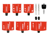 11 pc Multi-Project Bi-Metal Hole Saw Set