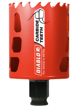 2-1/4 in. (57mm) Carbide-Tipped Wood & Metal Holesaw