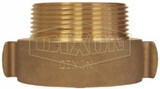 RHA2525T - Hydrant Adapter Rocker Lug Brass
