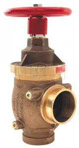 NAPRAVGT250-65 - Factory Set Pressure Reducing Brass Angle Valve Grooved x Grooved