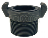 QTM100T-F - 1/4 Turn Male Forged Forestry Coupling