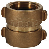 DFR1515F - Double Female Swivel Rocker Lug Brass