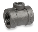 300# Black Malleable Reducing Tee