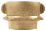 RSF25F30T - Open Snoot Brass Female Swivel Adapter - Rocker Lug