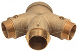 FR3C4025 - Three-Way Male Outlet Roof Connection Back Outlet