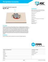 FlangeFit ® Bolt & Gasket Kit Fig. 04-210 Technical Data