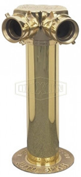 2WSA6025F - Double Clapper Concealed Type Siamese Assembly