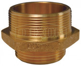 DMH1510 - Double Male Hex Nipple Brass