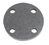 150# Ductile Iron Galvanized Blind Flange