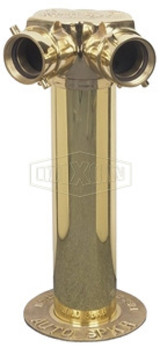 2WSA4025F-SP-P - Double Clapper Concealed Type Siamese Assembly