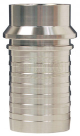 CTER400 - Sanitary Tube Weld End x Hose Shank