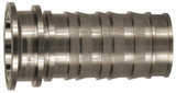 CSSR150CS - King Crimp® Sanitary Clamp End x Hose Shank Stems