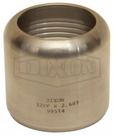 32PFX2.687 - Internal Expansion Sanitary Style Flow Chief Ferrule