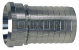 CBSR100 - Sanitary Bevel Seat End x Hose Shank
