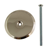12" Diameter 14 Gauge Stainless Steel Extension Cover w/ 1/4" x 4" Length Bolt