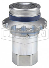 4HTF4-FS - HT-Series Correct Connect® Flushface Flange Sleeve Female Threaded Coupler