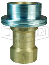 6HSF6-B - HS-Series ISO-B Steam Interchange Female Coupler