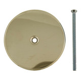 4" Diameter 16 Gauge Stainless Steel Extension Cover w/ 1/4" x 4" Length Bolt