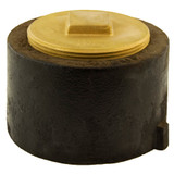 4" SV Push-on Pannella Cleanout w/ 3-1/2" Raised Head Plug Less Gasket