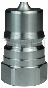 D-H4F4-SV-8 - H-Series ISO-B Food Grade Female Threaded Plug