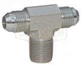 2601-4-4-4 - Male 37° Flare x Male NPTF Branch Tee
