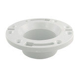3″ x 4″ PVC Flat Fit Closet Flange Less Knockout