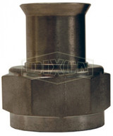 SFMF250 - Straight Female Weld End Metal Hose Fitting