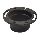 4" x 3" x 3" Cast Iron Reducing Closet Flange