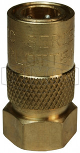 4CMF4-B-E - CM-Series Industrial Mold Unvalved Coupler Female NPTF