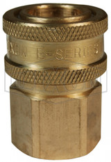 3EF3-B - E-Series Straight Through Female Threaded Coupler