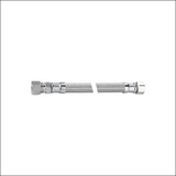 3/8" OD x 3/8" COP 16" Length S.S. Faucet Connector- Lead Free