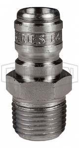 E3M3 - E-Series Straight Through Male Threaded Plug