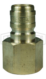 E16F16-B - E-Series Straight Through Female Threaded Plug
