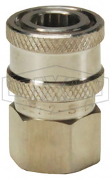 10EF10-S - E-Series Straight Through Female Threaded Coupler
