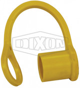K4-Y-DC - K-Series ISO-A Interchange Color Coded Dust Cap