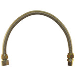 3/4" FIP x 3/4" MIP x 48" L Uncoated Gas Connector (5/8" OD Hose)