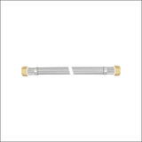 3/4" FIP 24" S.S. Braided Water Heater Connector- Lead Free