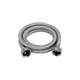 5' S.S. Washing Machine Inlet Hose w/ 3/4" FHT Connections- Bulk