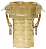 G300-C-BRCR - Global Crimp Style Cam & Groove Type C Coupler x Hose Shank