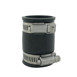2" DWV x 1-1/2"/1-1/4" Tubular Flexible Drain & Trap Connector