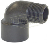 62247 - Schedule 80 Threaded Polypropylene 90° Street Elbow