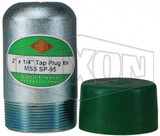 BP80-400T050 - Bull Plug with Tap