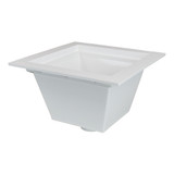 2"x3" DWV PVC Floor Sink Base Only (less strainer/grate)