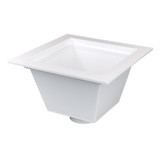 3" Hub PVC Floor Sink Base Only (less strainer/grate)