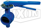 GIBFV250 - Grooved End Iron Butterfly Valve